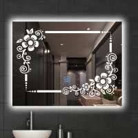 Bathroom Mirror LED Lighting Mirror Cabinet With Motion Sensor Switch Smart Mirror